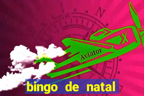 bingo de natal para imprimir gratis